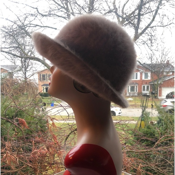 Vintage Ladies’ Kangol 1950s Fedora Hat in Taupe - Picture 4 of 9